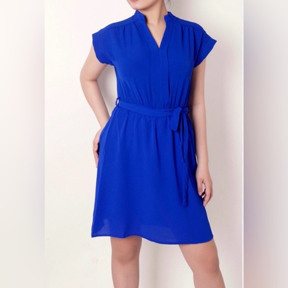 Monteau Dresses & Skirts - MONTEAU Elegant Blue Women's Dress
